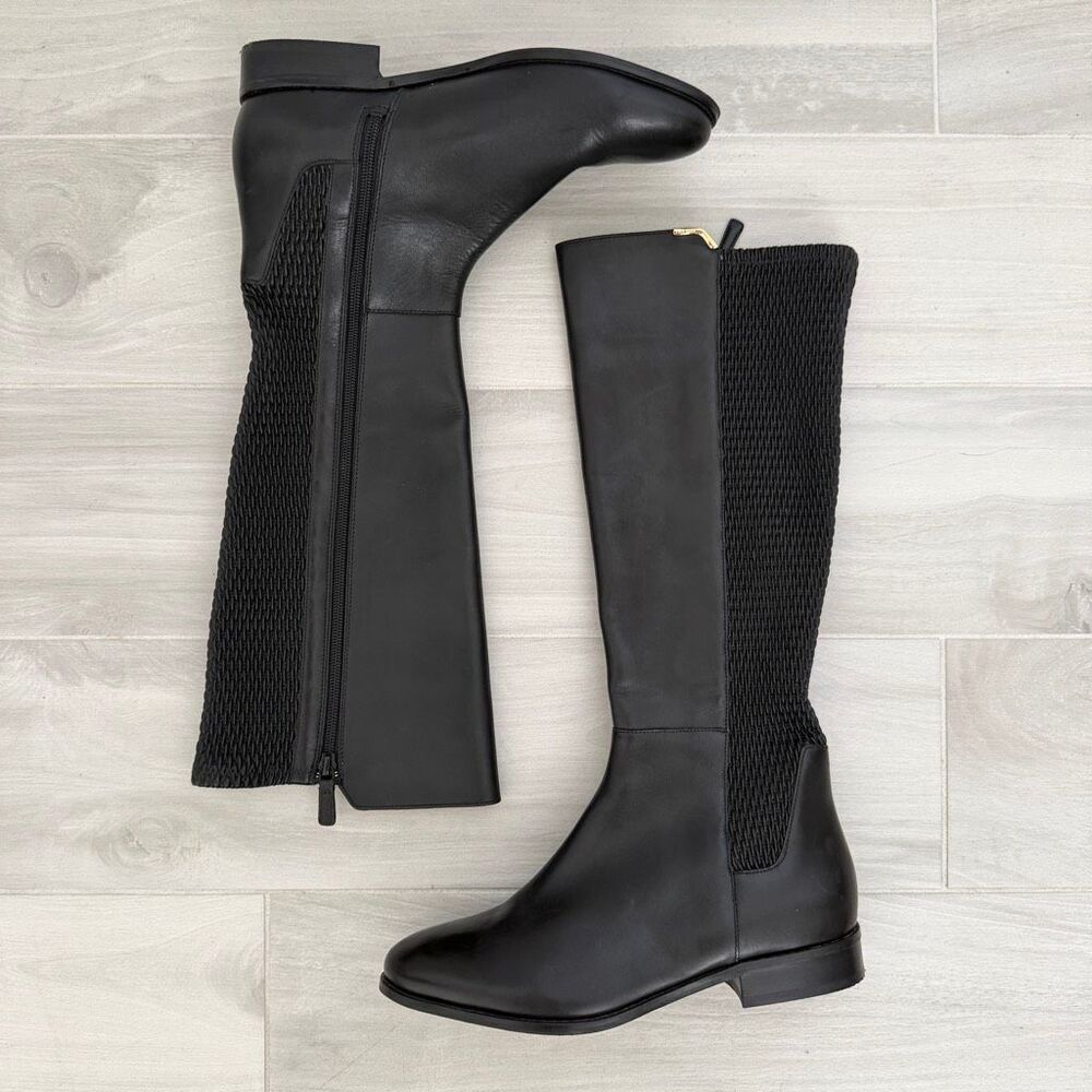 Cole Haan Rockland Riding Boot 9 Black - Picture 4 of 12